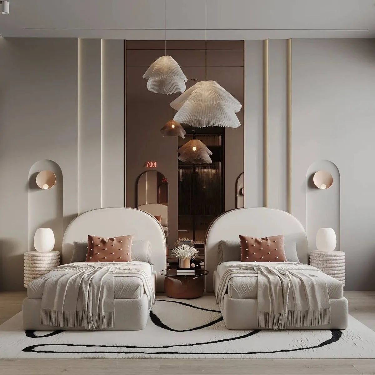 سرير اطفال عفش