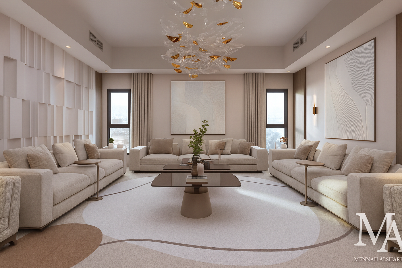 طقم كنب وشاك